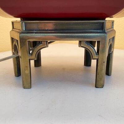 LOT#27D: Asian Style Monochrome Lamp