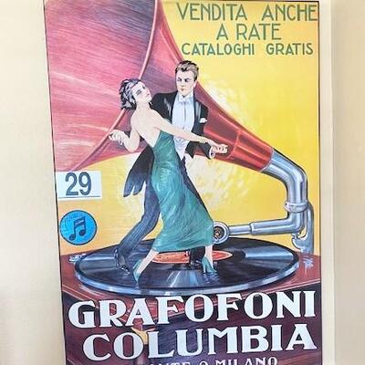 LOT#29D: Grafofoni Columbia Giclee