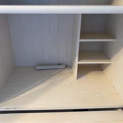 LOT#40B1: Computer Desk with Storage