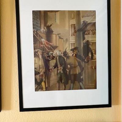 LOT#47H: Series of Early Colonial Prints Lot #2
