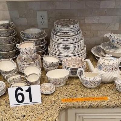 LOT#61K: Copeland Spode China