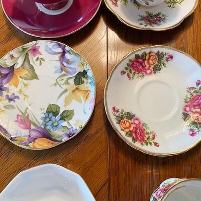 LOT#75D: Cup and Saucer Lot