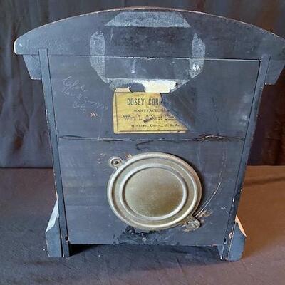 LOT#80D: Arts and Crafts Style Corsey Clock