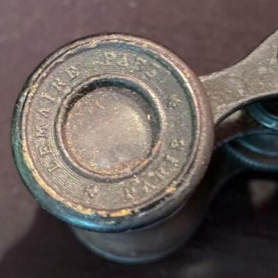 LOT#106D: Trio of Antique Binoculars/Opera Glasses