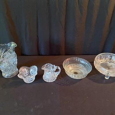 LOT#115D: Cut Glass Lot #2