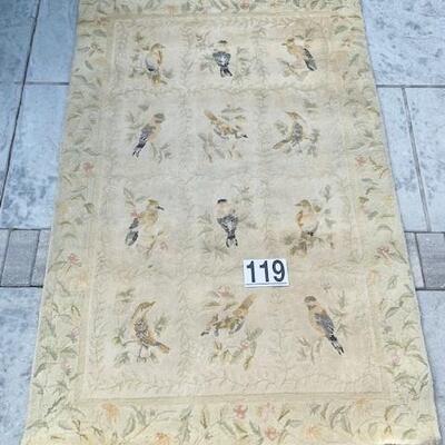 LOT#119G: International Trading Company Cotton Loop Rug