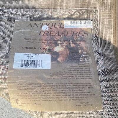 LOT#120G: Antique Treasures Cashmere Finish Rug