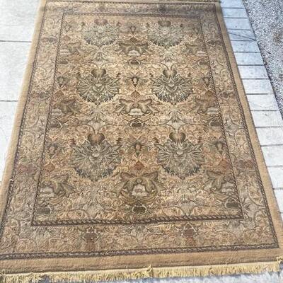 LOT#120G: Antique Treasures Cashmere Finish Rug