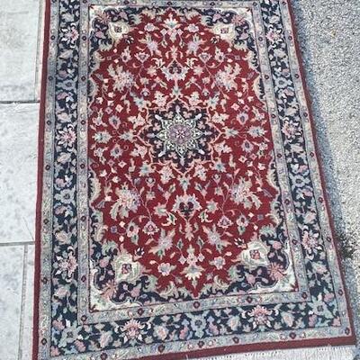 LOT#121G: Contemporary Wool Rug