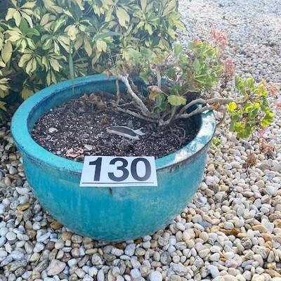 LOT#130FY: Glazed Planter #1