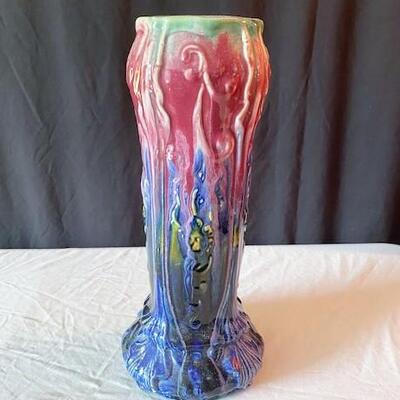 LOT#146D: Lindsey Scypta Style Vase