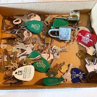 LOT#196L: Vintage and Antique Key Lot
