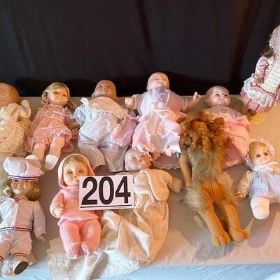LOT#204L: Doll Lot #4