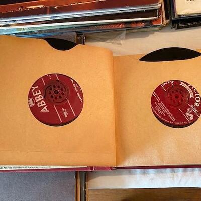 LOT#206L: Assorted LP and 45 Lot
