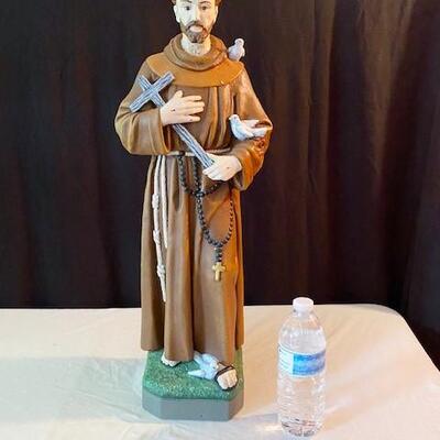 LOT#207L: St. Francis Statue