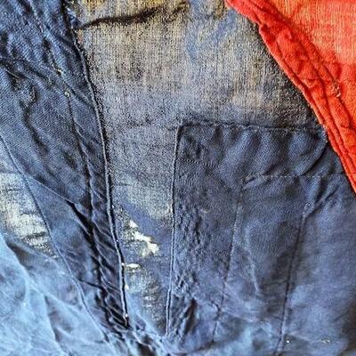 LOT#208L: Large WWII VJ Flag (Victory over Japan)