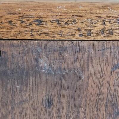 Lot 41: Primitive Wood Tray