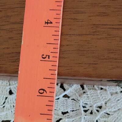 Lot 42: Vintage Wood Roberts Cigar Box with Latch