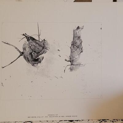 Lot 52: The Four Seasons - Andrew Wyeth (10) Loose Prints in Portfolio with Original Box