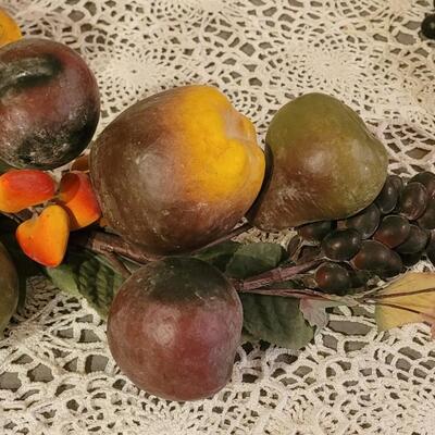 Lot 81: Vintage Grapes and Fruit Swags