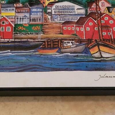 Lot 85: Lunenburg, Nova Scotia Artwork