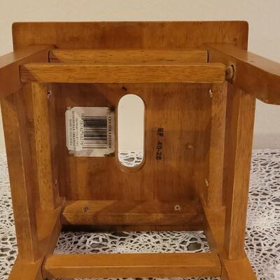 Lot 95: Wood Step Stool #2