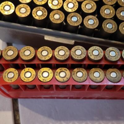 Lot 161: 120 Rounds of 30-30 Rifle Ammunition w/ Cases Included