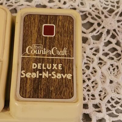Lot 170: Vintage Sears Counter Chef Seal n Save