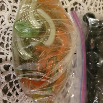 Lot 182: Glass Stones & Rocks for Floral Arrangements and Deco