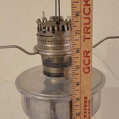 Lot 189: Vintage Aladdin Kerosene Metal Lamps (2)