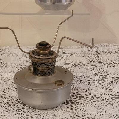 Lot 189: Vintage Aladdin Kerosene Metal Lamps (2)