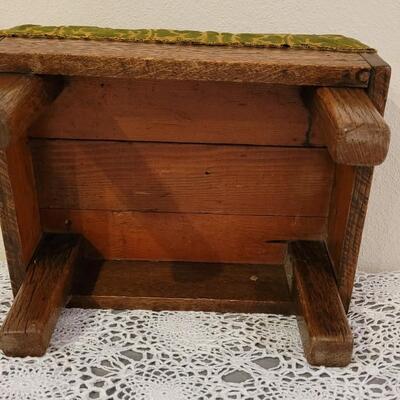 Lot 193: Antique Foot Stool
