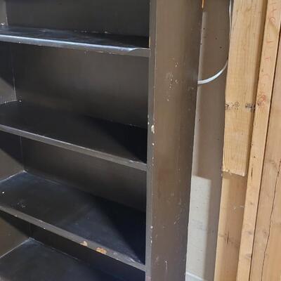 Lot 221: Vintage Wood Shelf