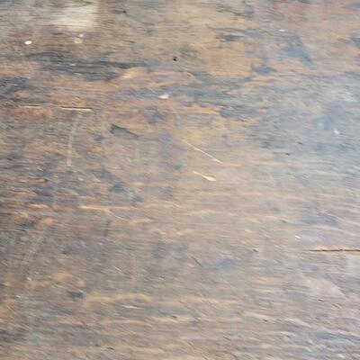 Lot 230: Vintage 3 Drawer Work Bench (Vises not included)
