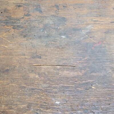 Lot 230: Vintage 3 Drawer Work Bench (Vises not included)