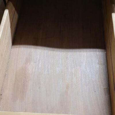 Lot 230: Vintage 3 Drawer Work Bench (Vises not included)