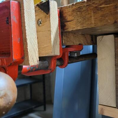 Lot 231: Vintage Wilton Woodworking Bench Vise - Undermount