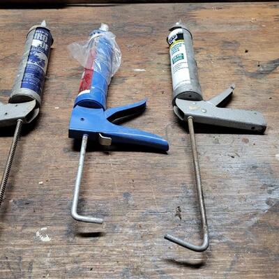 Lot 240: (3) Caulk Guns