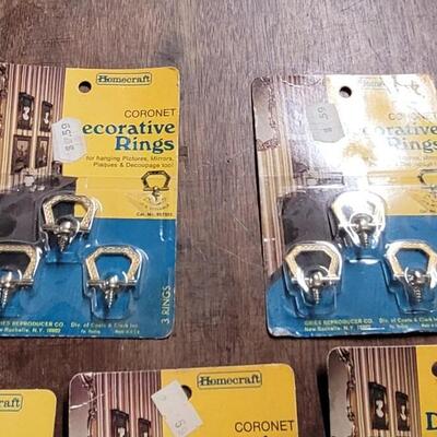 Lot 244: New in Package Decorative Rings