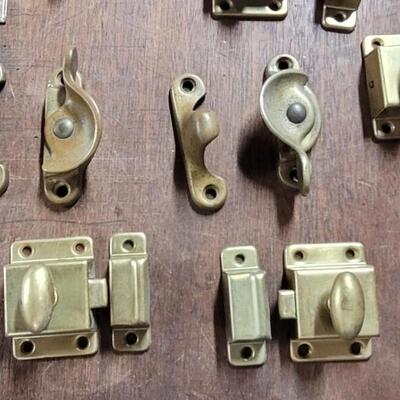 Lot 245: Brass Latches Lot