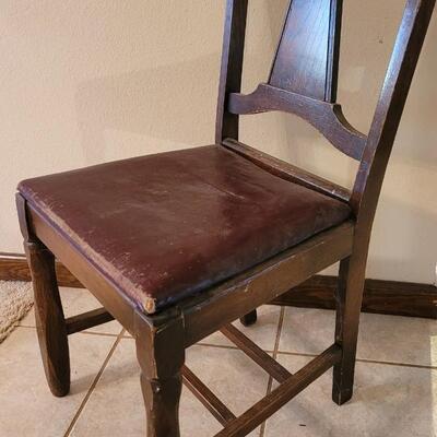 Lot 270: Vintage Wood Chair