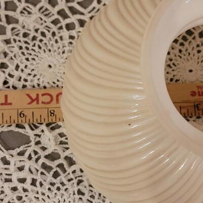 Lot 277: Vintage Milk Glass Shade