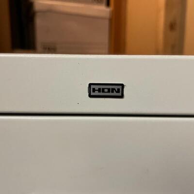 HON 2-drawer file cabinet