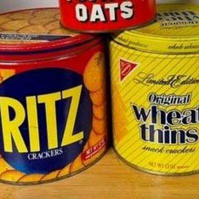 Vintage Collectible Tins