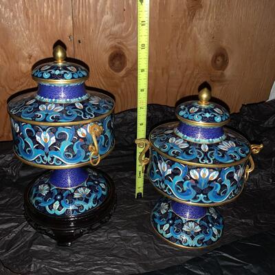 CloisonnÃ© urns and more