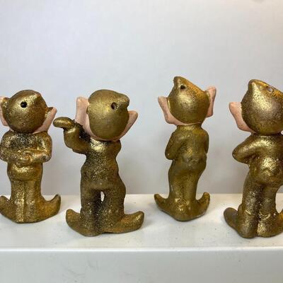 Lot 345: Vintage Japan Christmas Elves, Pixies