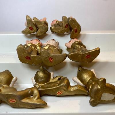 Lot 345: Vintage Japan Christmas Elves, Pixies