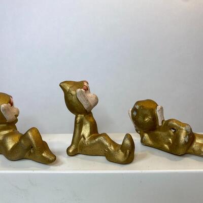 Lot 345: Vintage Japan Christmas Elves, Pixies