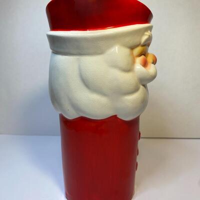 Lot 379: Hard to Find 1960 Howard Holt Vintage Santa Pitcher and Mugs