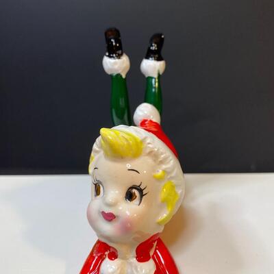 Lot 389: Vintage Christmas Pixies.